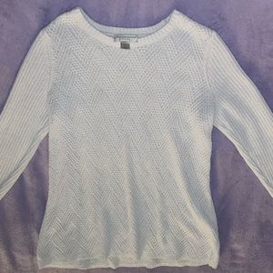 White Knit Sweater